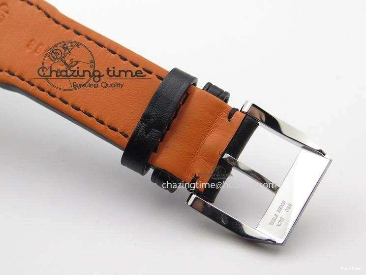 MIROTIME 0116 Fashionable Mark XVIII IW327002 V6F Best Edition White Dial On Black Leather Strap A 7312